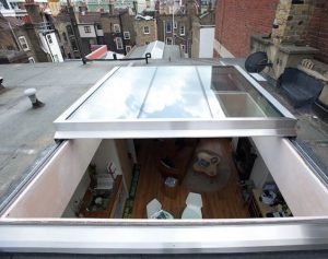 Bartley Glass Flat opening roof lantern